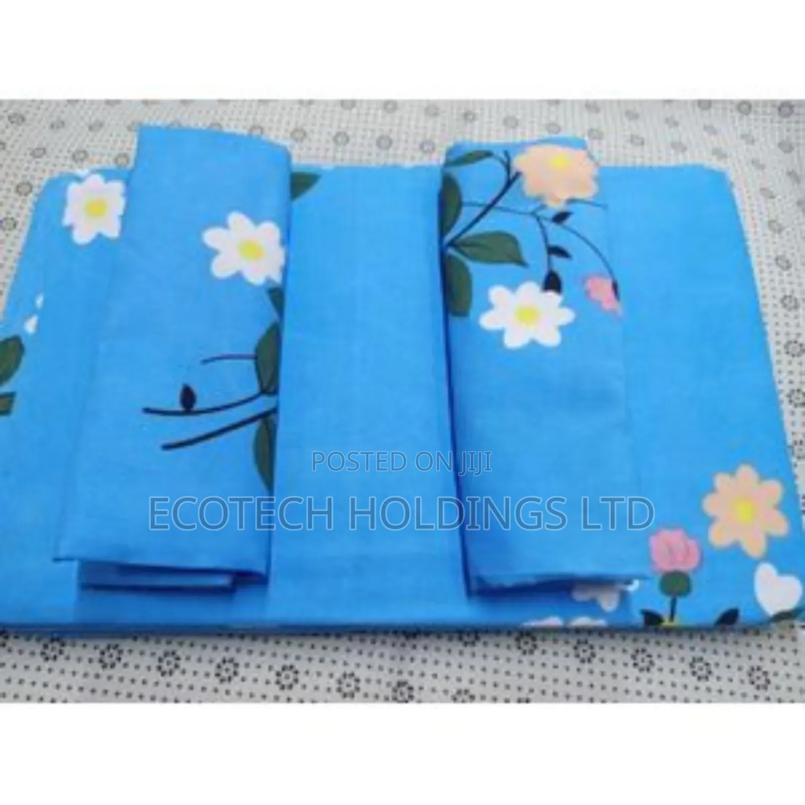 5 By 6 Printed 2 Bedsheets Plus 2 Pillowcase Jh6