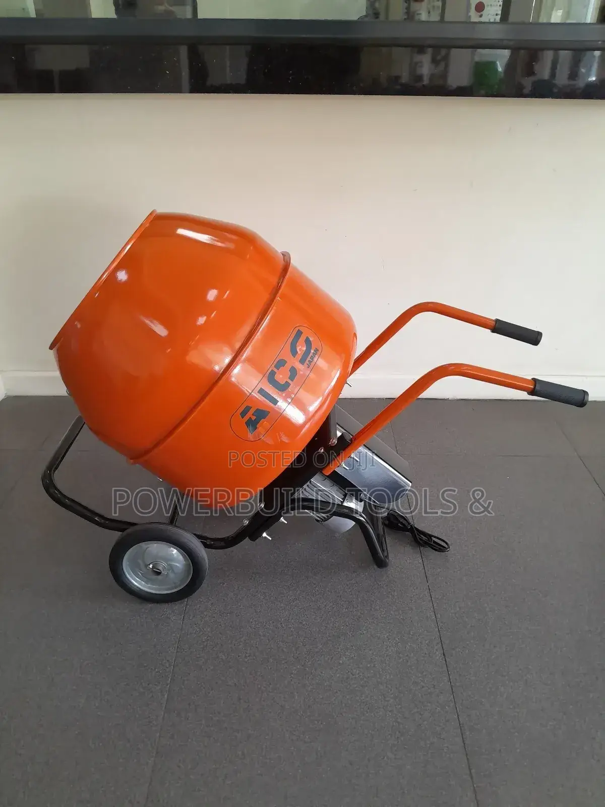 Aico 150L Concrete Mixer Electric Powered