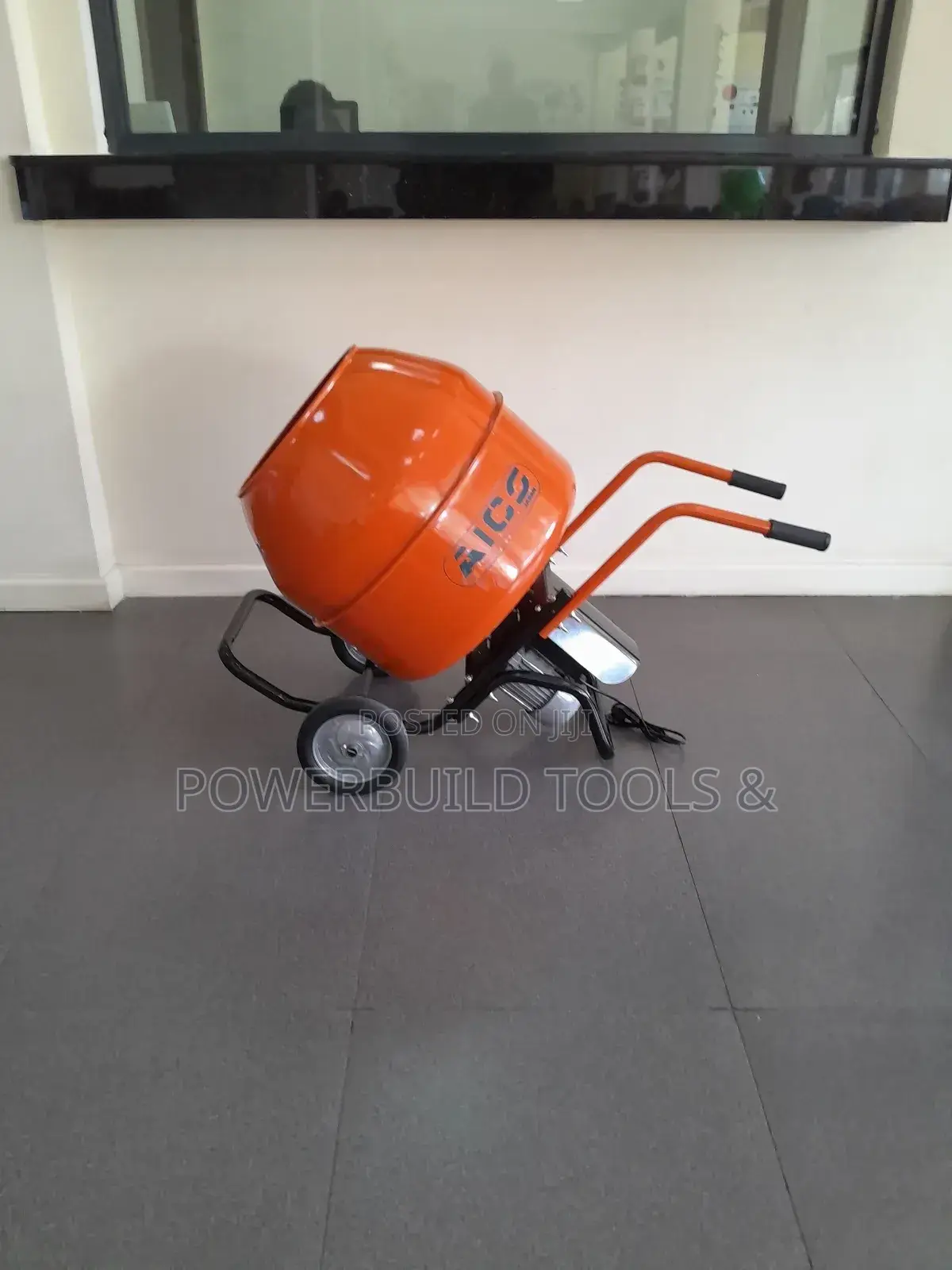 Aico 150L Concrete Mixer Electric Powered