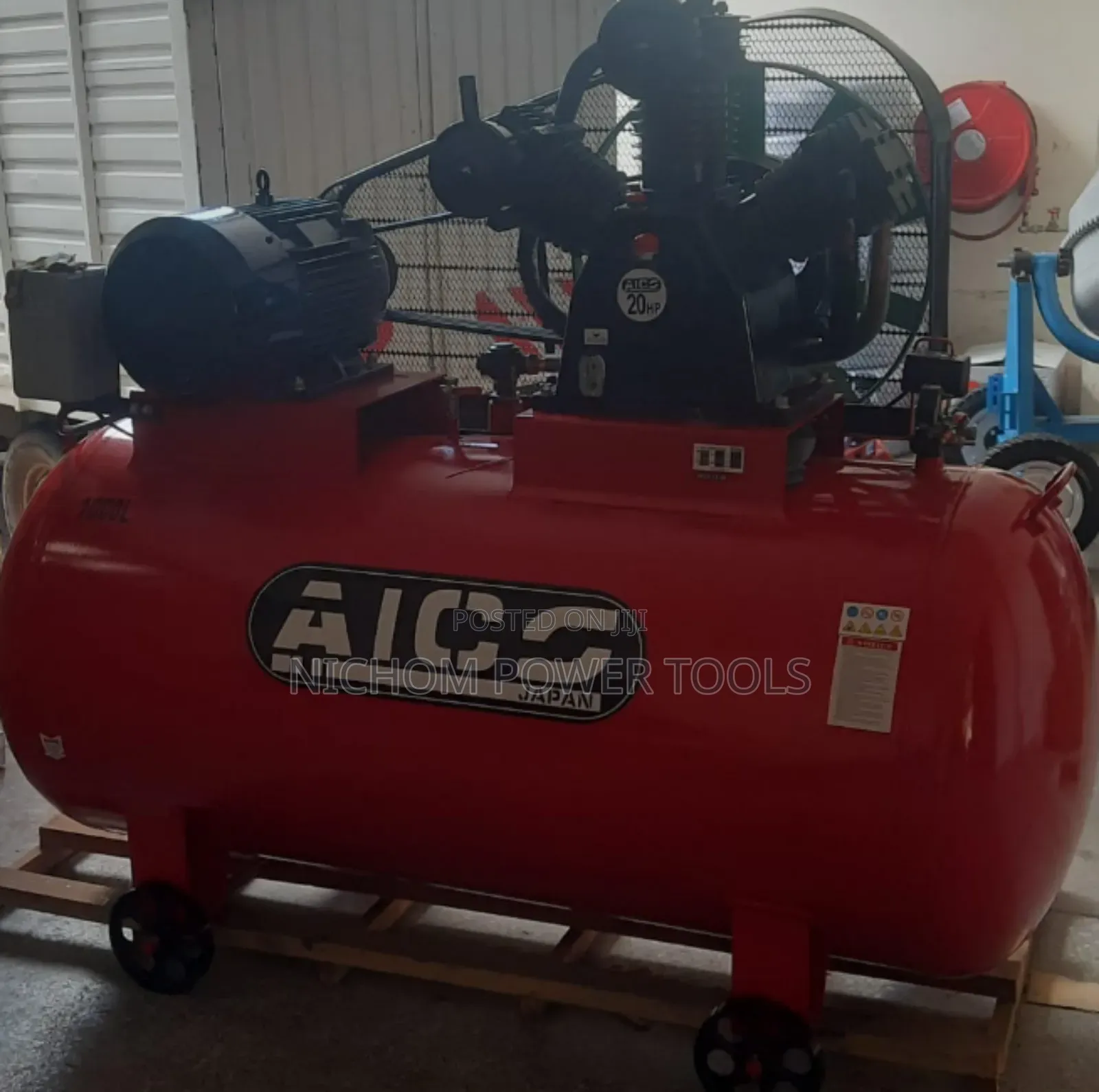 Quality Aico Japan Compressor Electric Belt Driven 1000ltrs