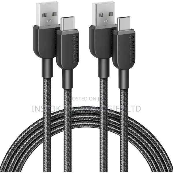 Anker 310 Braided USB a to USB C Cable 2-Pack 6ft