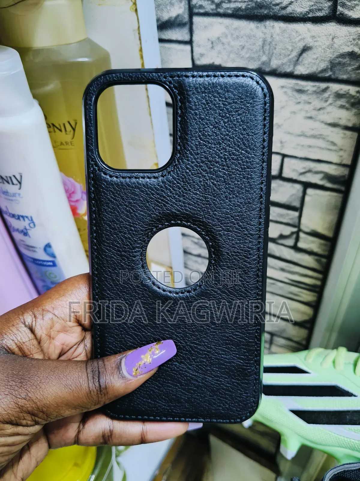 Leather Back Cover For iPhone 12 Pro Max