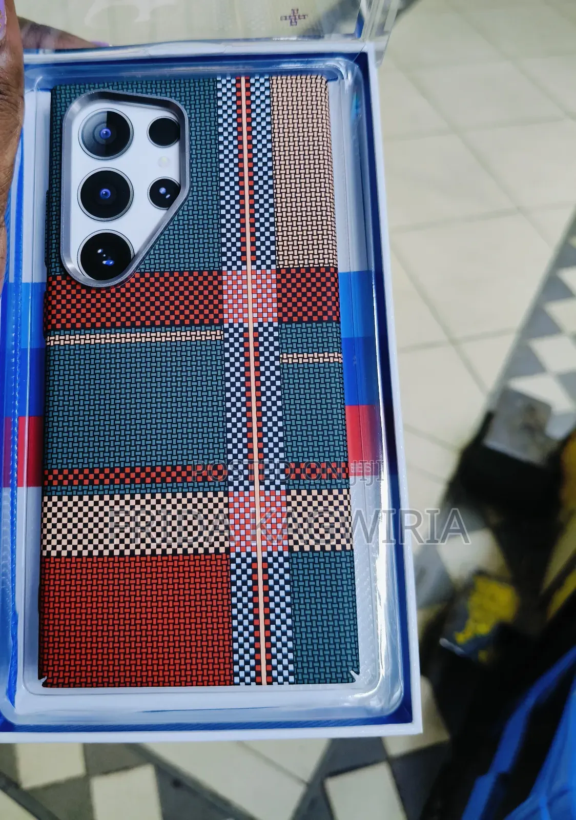 Samsung S24 Ultra Magnetic Fibre Back Cover