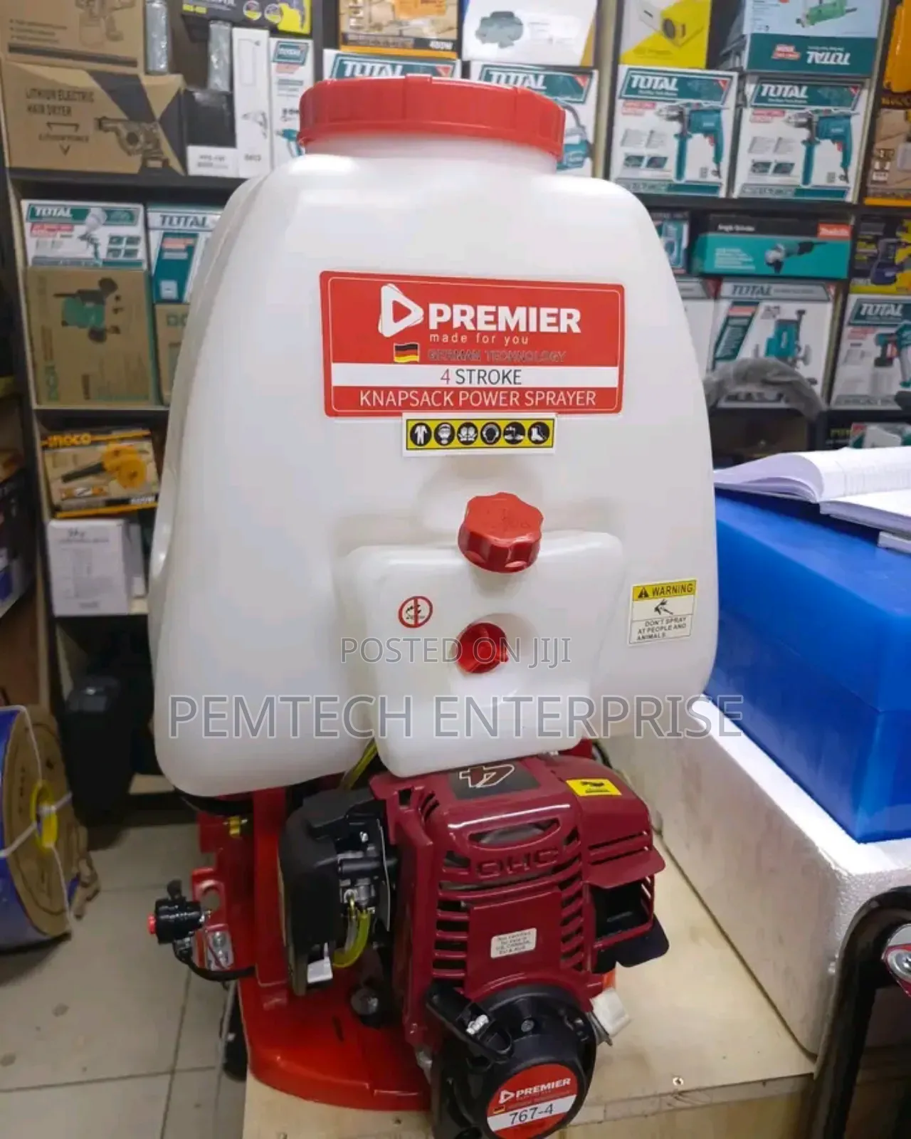 Premier 4 Stroke Knapsack Power Sprayer