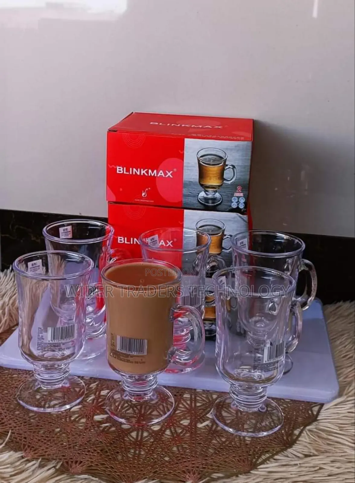 Thickened Glass Transparent. Irish Coffee Glass Cup 250ml