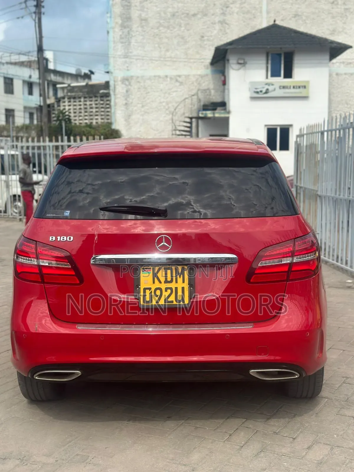 Mercedes-Benz B-Class Base B 250e 2016 Red