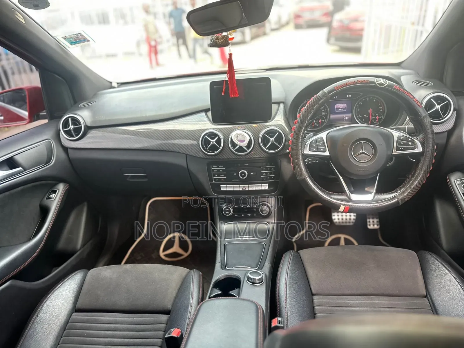 Mercedes-Benz B-Class Base B 250e 2016 Red