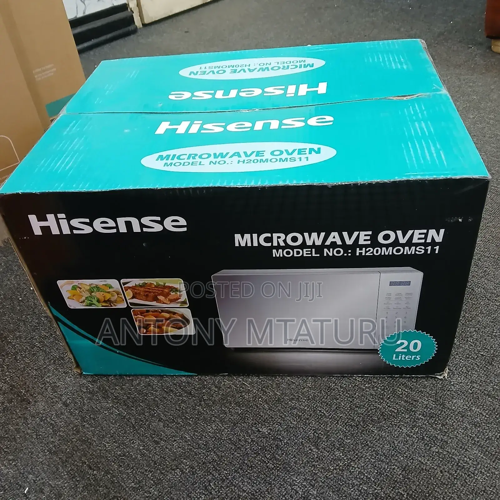 Hisense 20l Digital Microwave Oven H20momws11 (White)