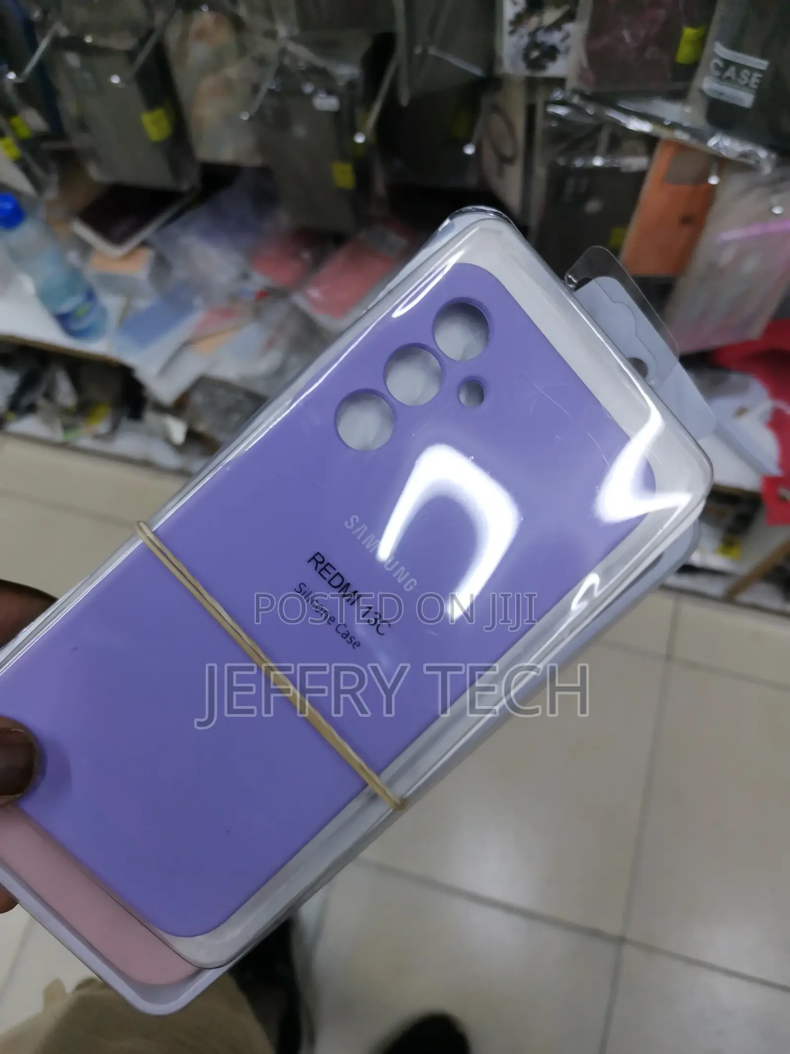 Silicon Back Cover/ Phone Case Redmi 13c -Purple-