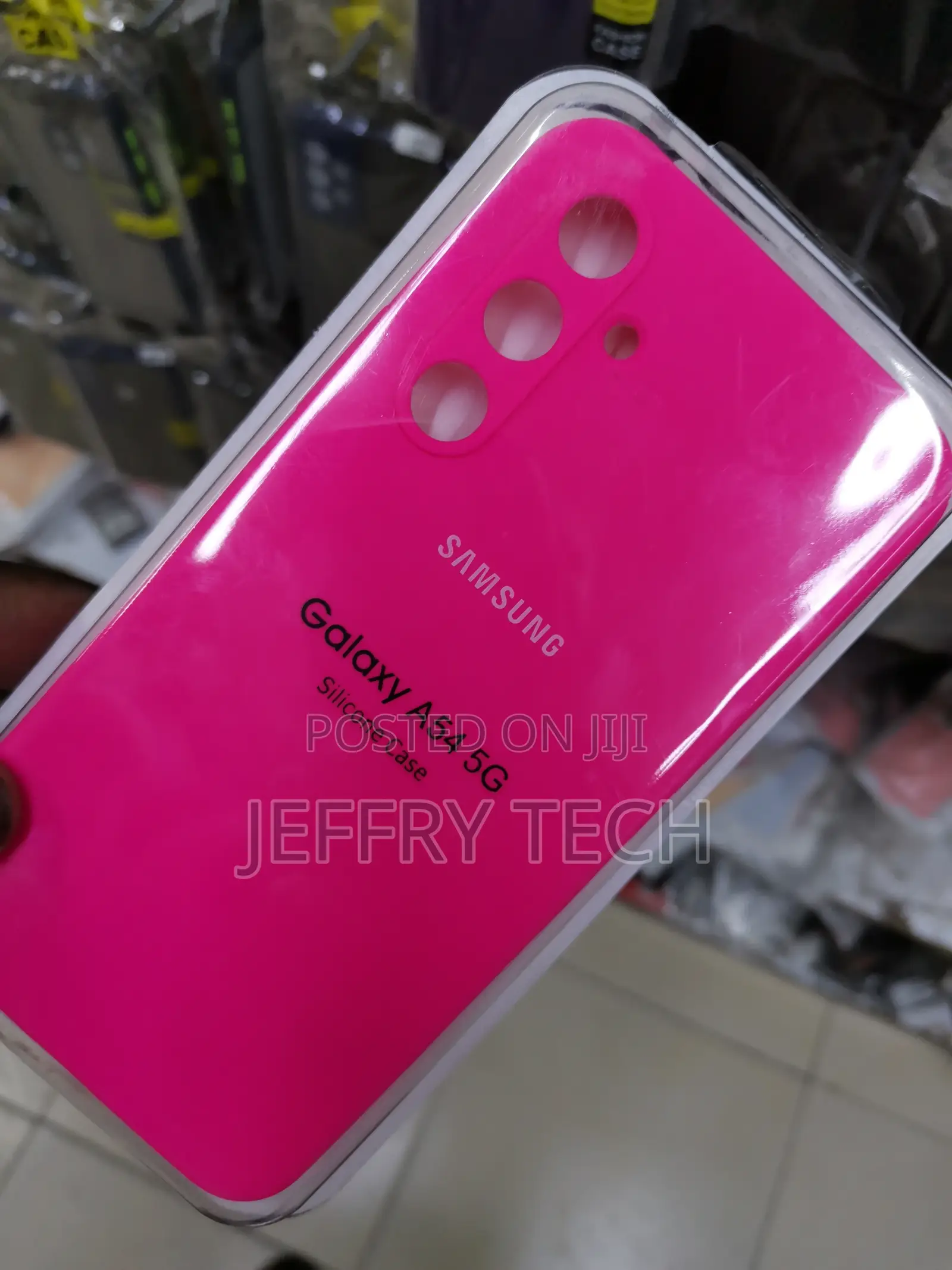 Silicone Case for Samsung Galaxy A54 5G -Pink-