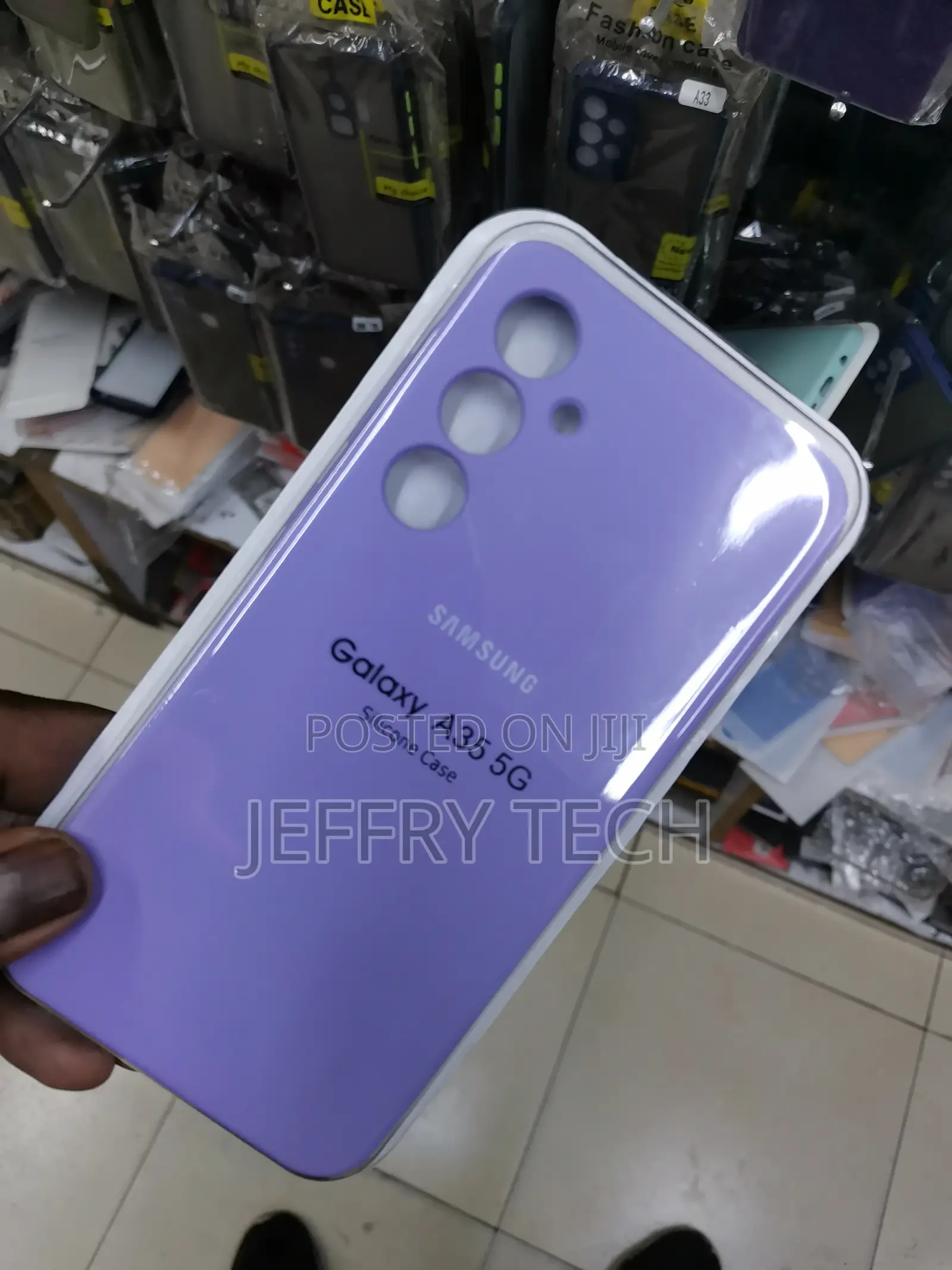 Samsung Galaxy A35 5G Silicone Phone -Purple-