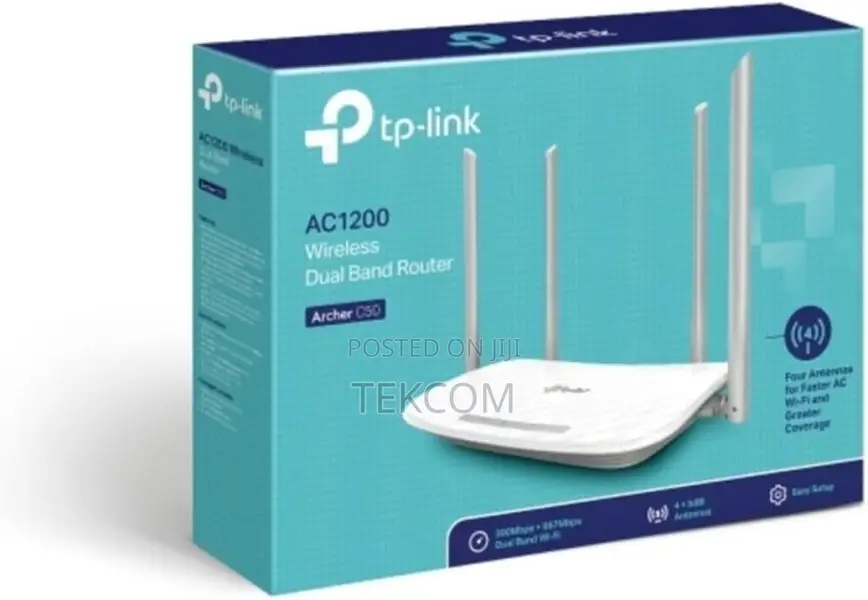Ac1200 Wireless Dual Band Router - Tl-archer C50