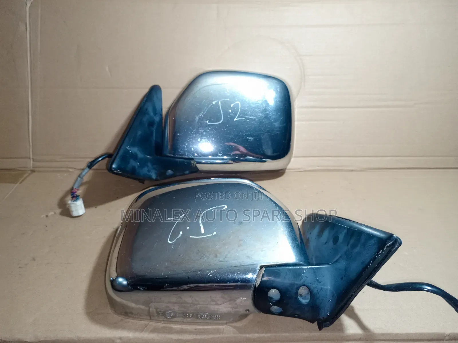 Prado 95 Sidemirrors (Chrome Type) Both LHS and RHS
