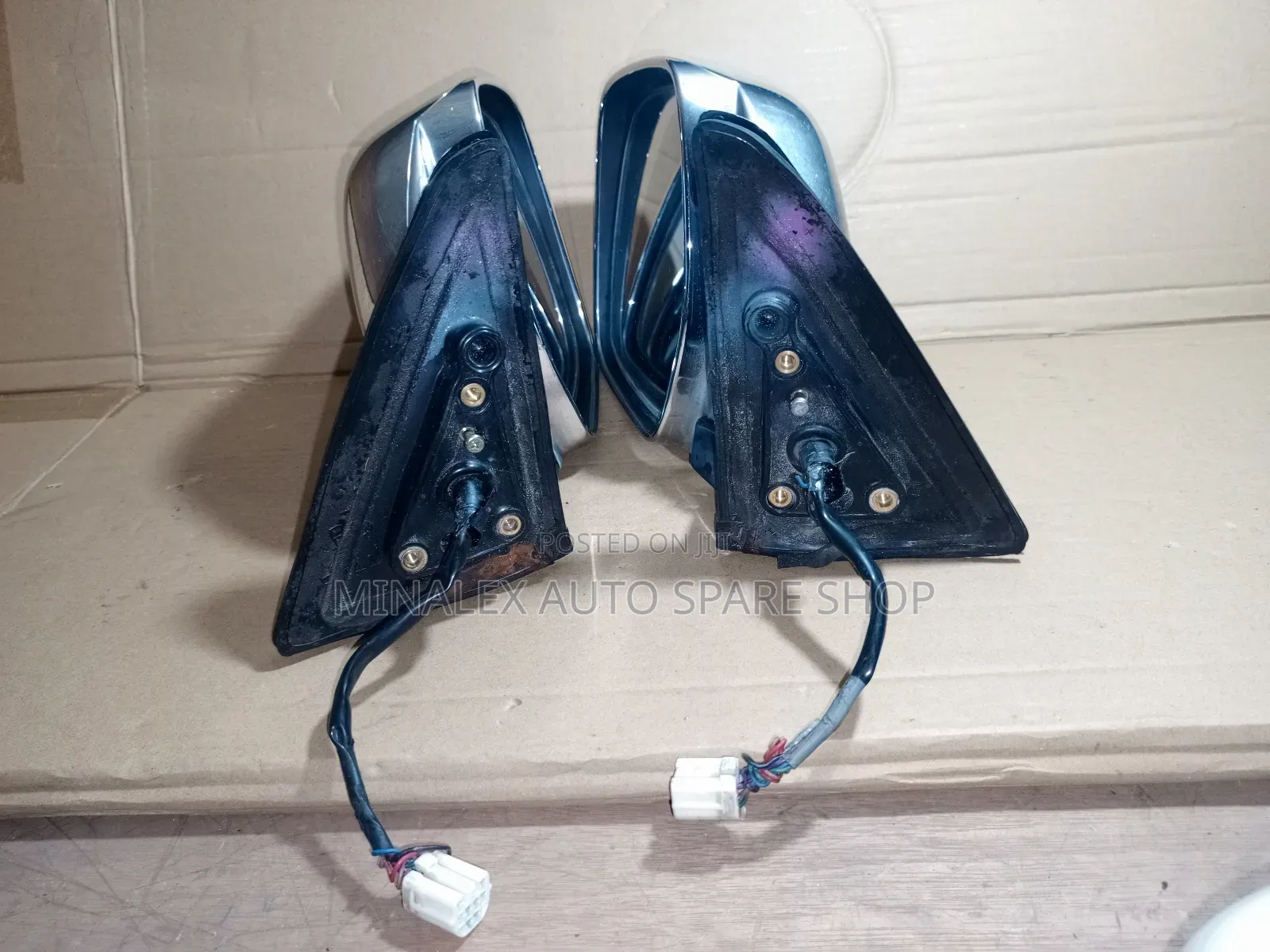 Prado 95 Sidemirrors (Chrome Type) Both LHS and RHS