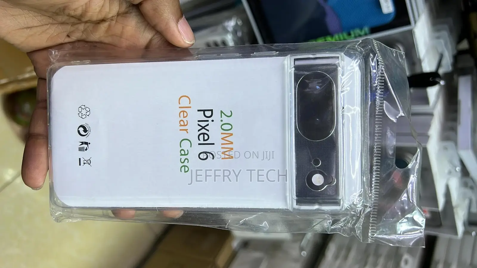 Google Pixel 6 Transparent Case, Shock Proof Soft TPU Protec