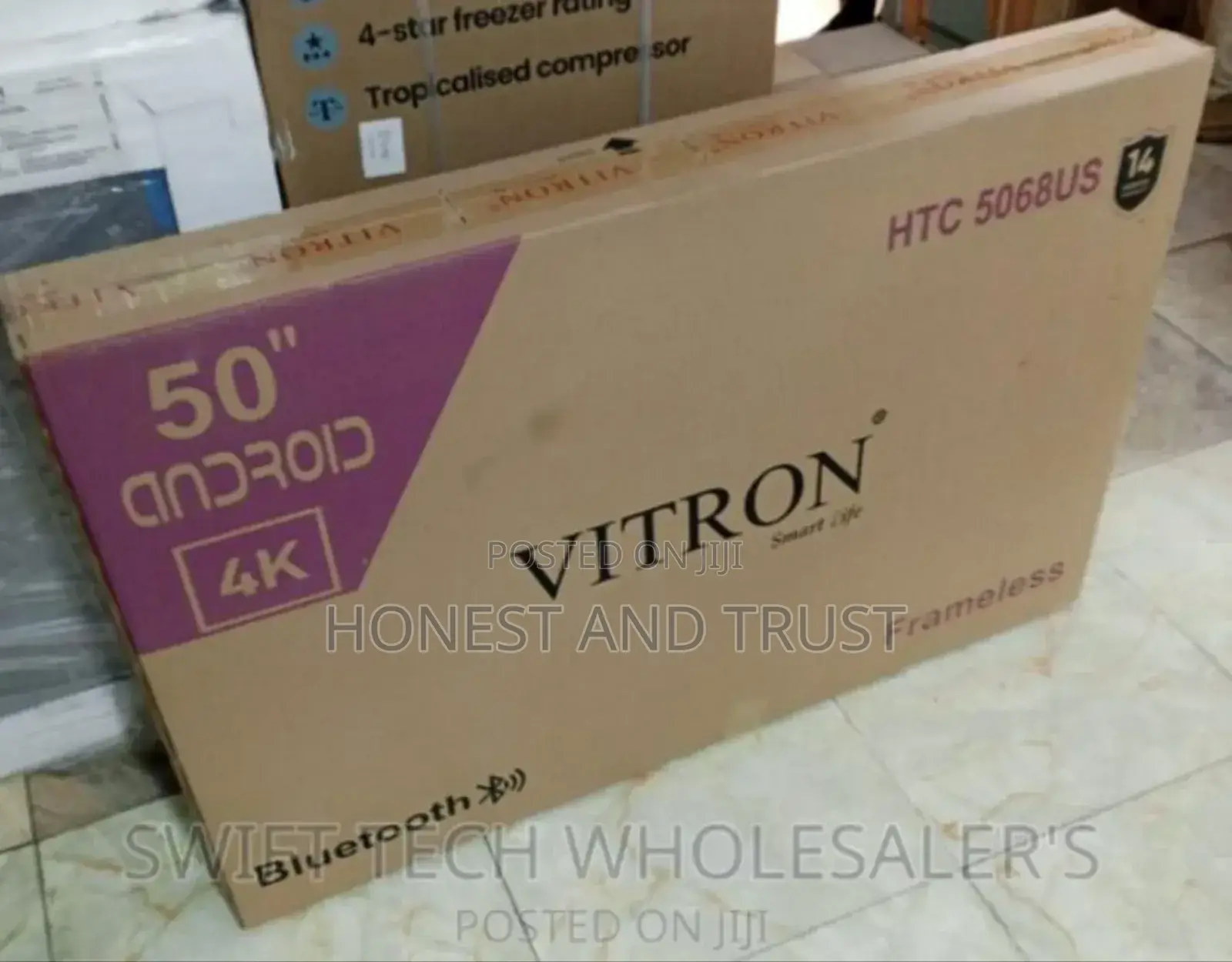 Brand New 50 Inches Smart Tv With Bluetooth Enabled