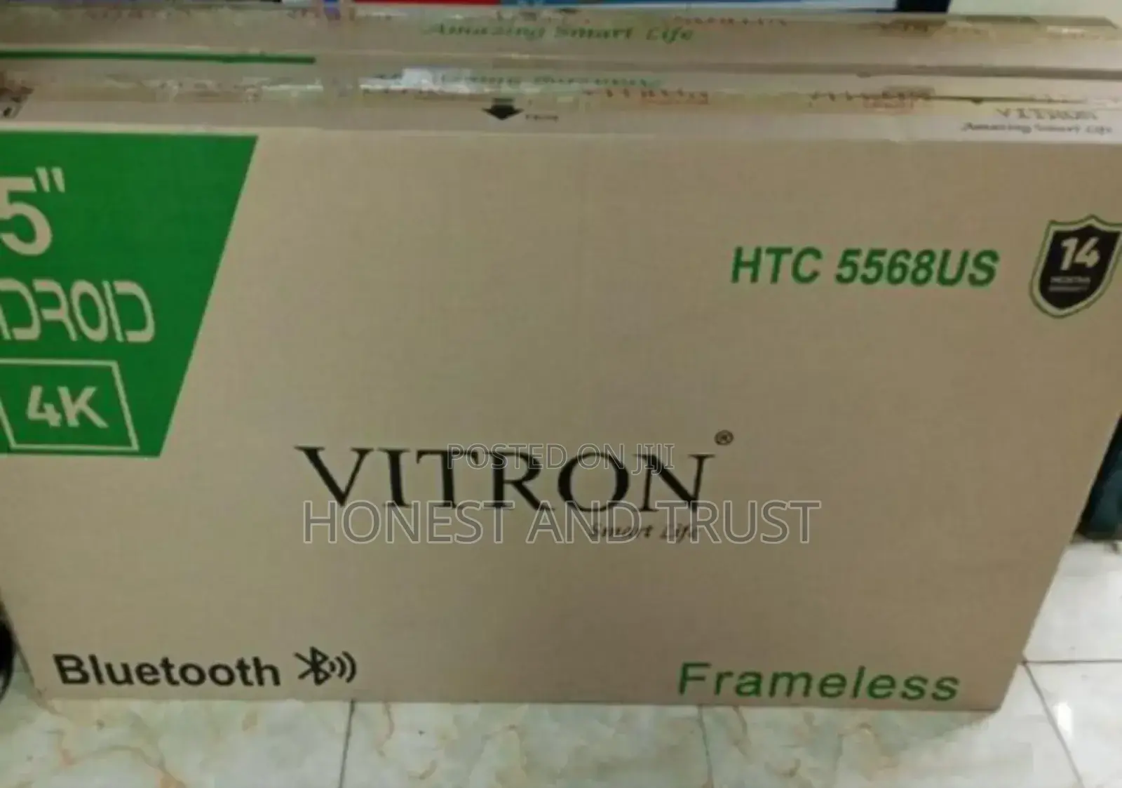 <>Brand New Vitron 55 Android Smart Tv