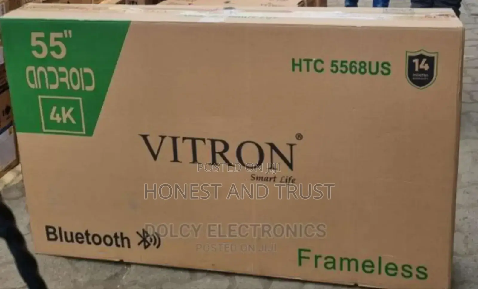 Brand New <> Vitron 55 Inches Android Smart Tv