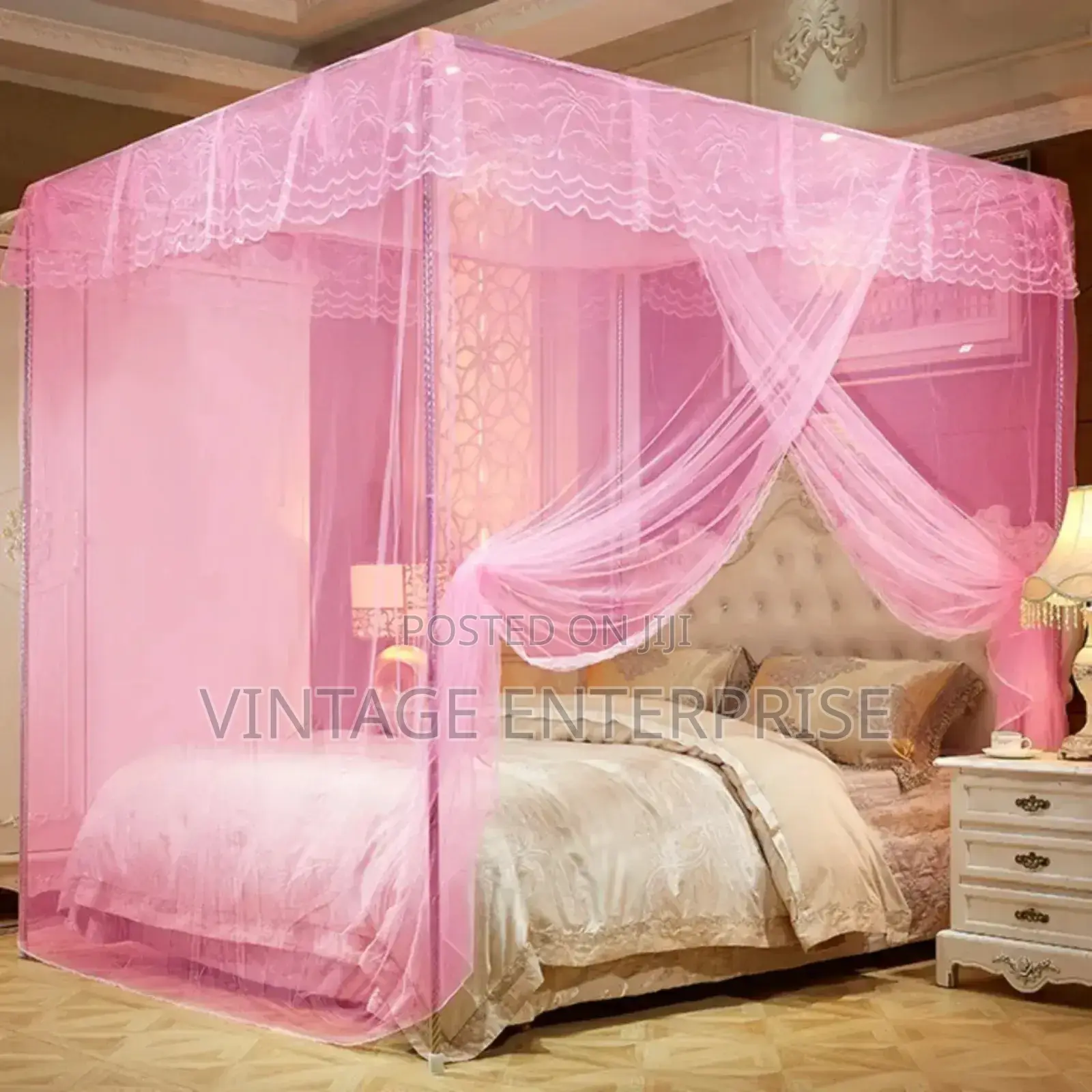 4 Stand Mosquito Net Metallic 4 Stand Mosquito Net