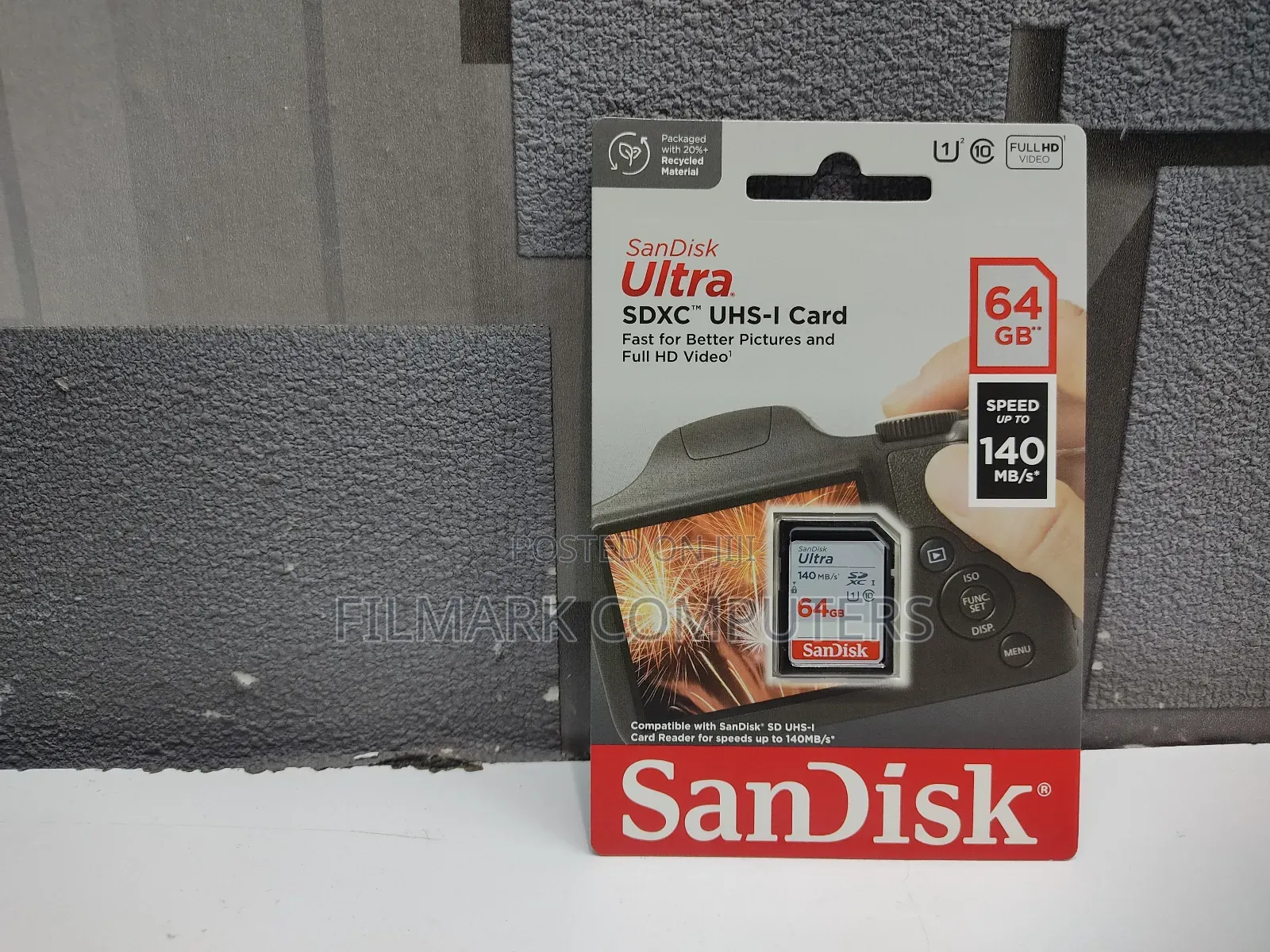 Sandisk 64GB Ultra SDXC UHS-I Memory Card 100mb/S