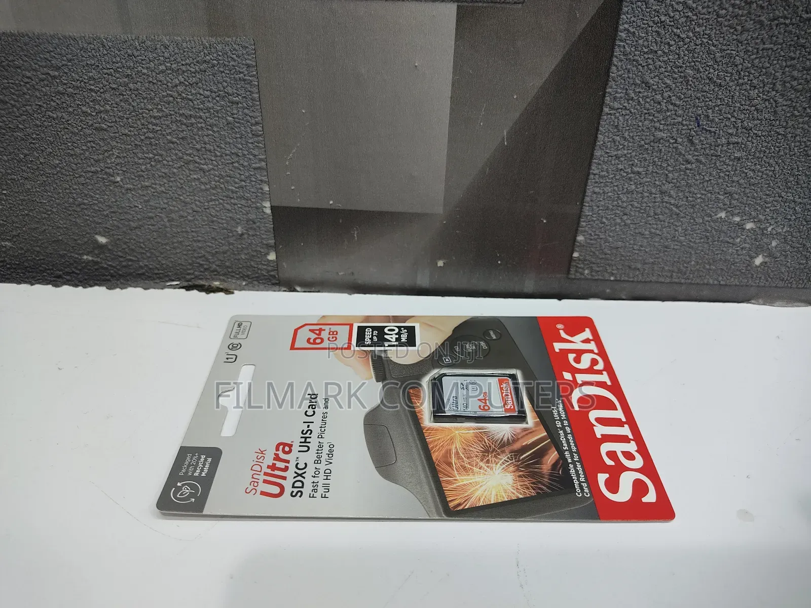 Sandisk 64GB Ultra SDXC UHS-I Memory Card 100mb/S