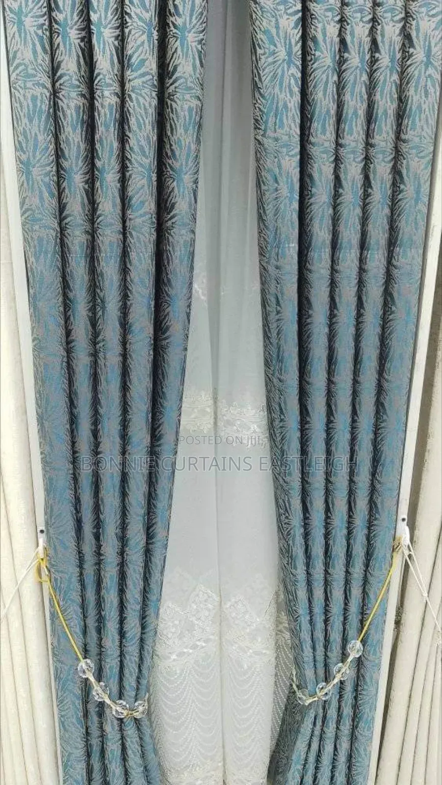 Brown Curtains and Sheers