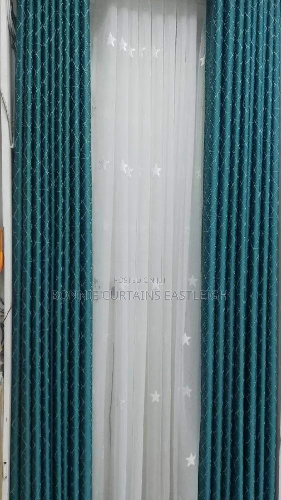 Brown Curtains and Sheers