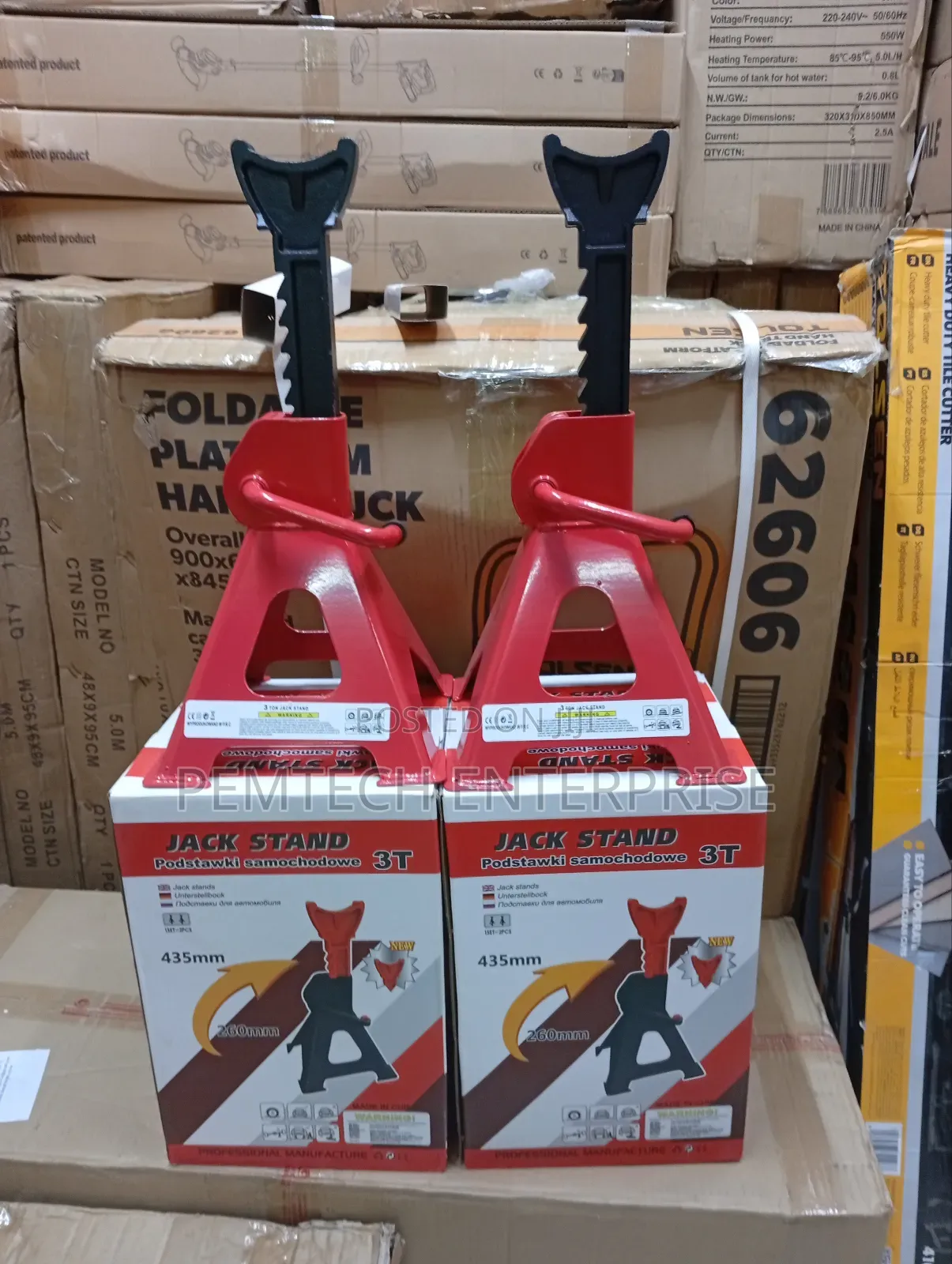 Heavy Duty 3T Jack Stands