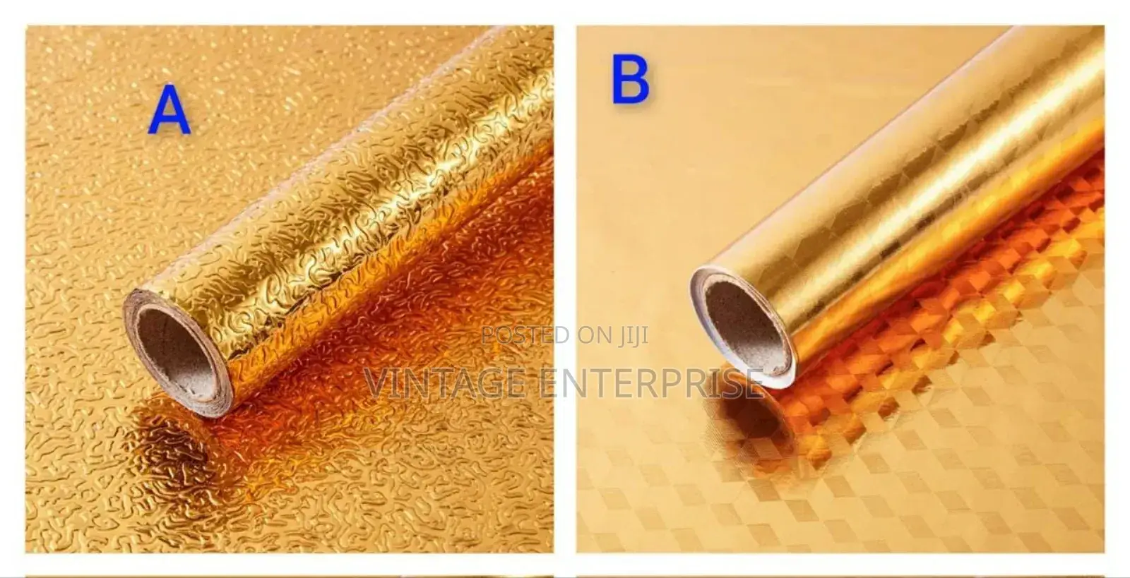 Gold Aluminum /Kitchen Table Top Liner