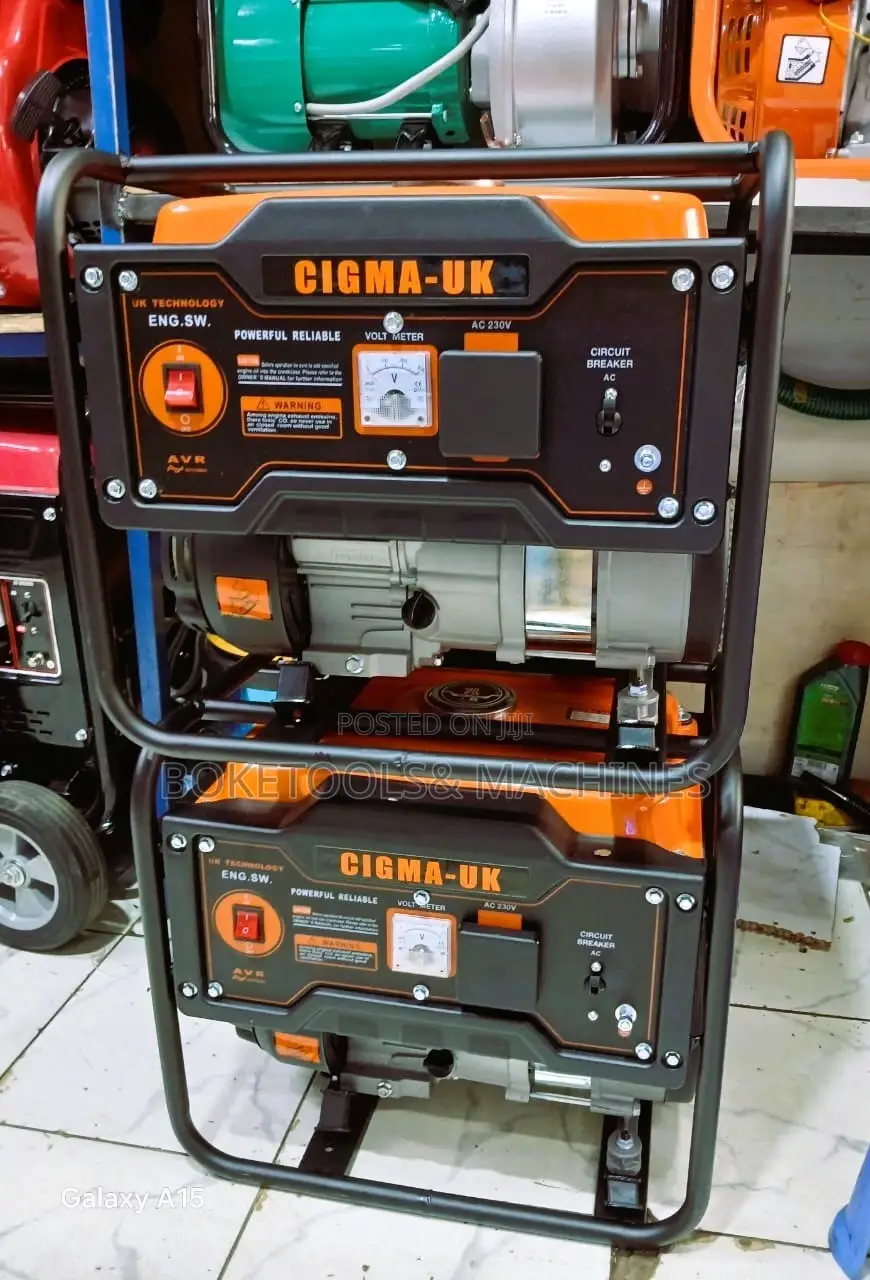 Original Cigma 2kva Petrol Generator