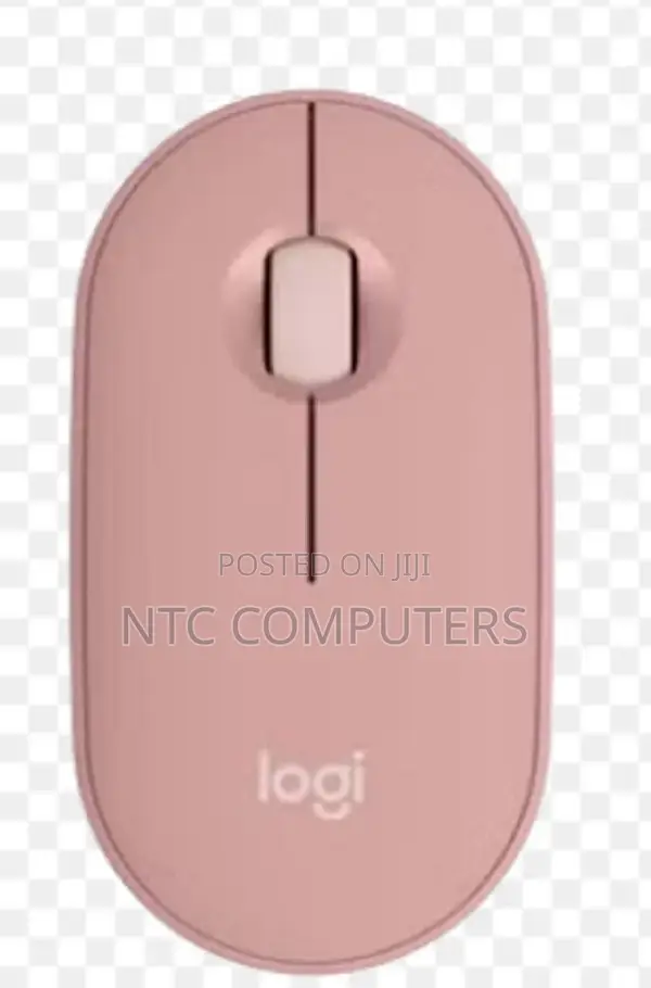 LOGITECH Pebble M350 Wireless and Bluetooth Mouse – ROSE