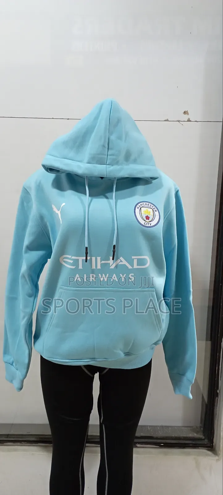 Manchester City Sky Blue Hoodie