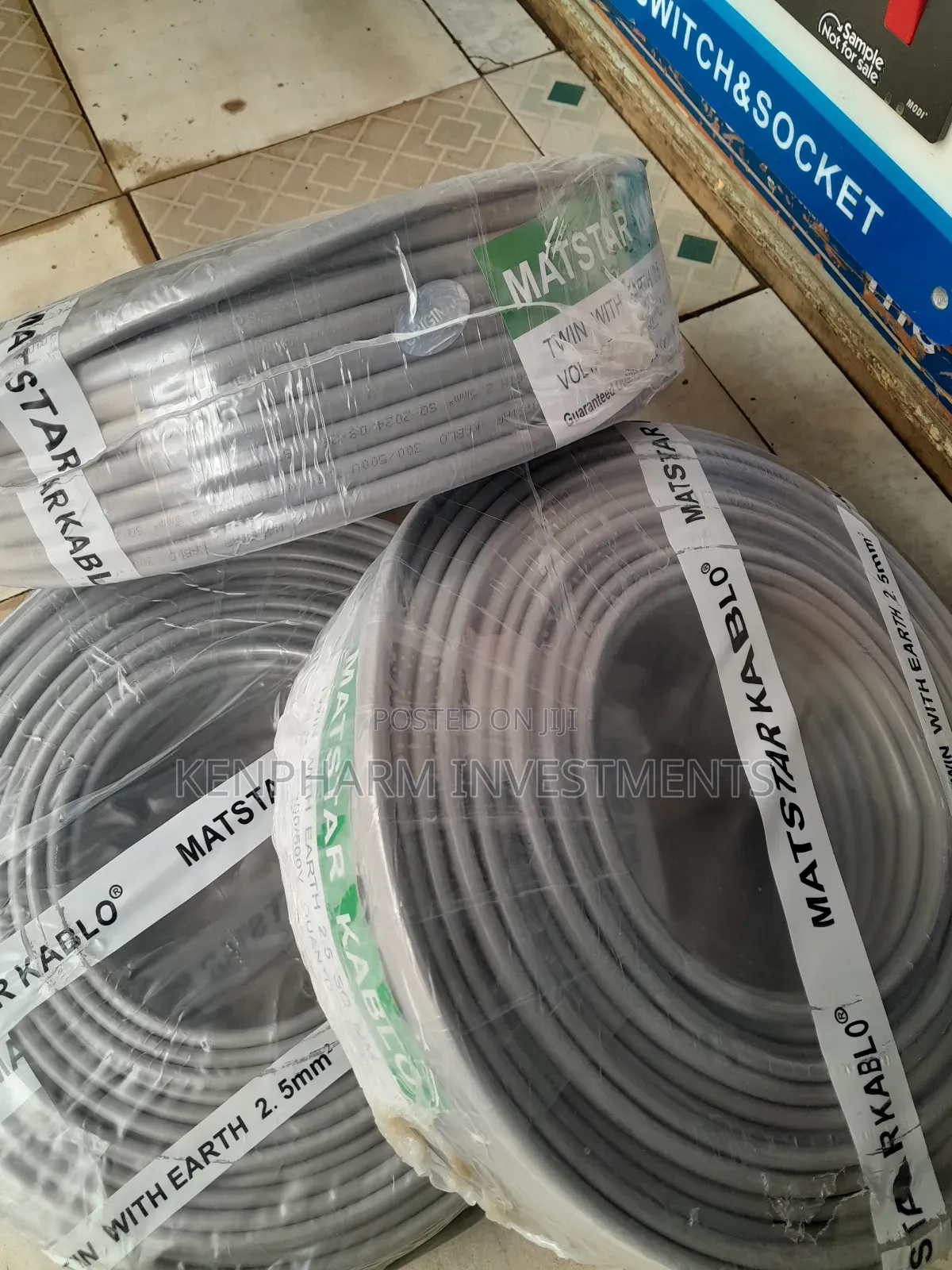 2.5mm Twin With Earth 90m, 3-Core Wire; Mt025