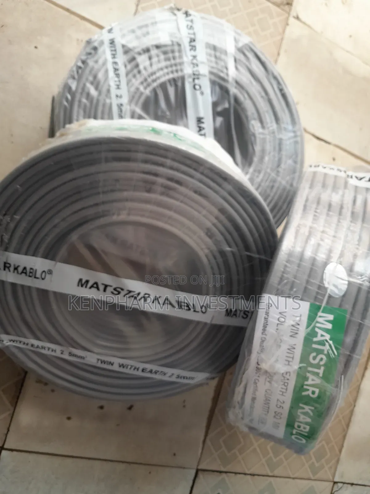 90 Meter 2.5mm Twin With Earth Cable, 3 Cores: Mt027