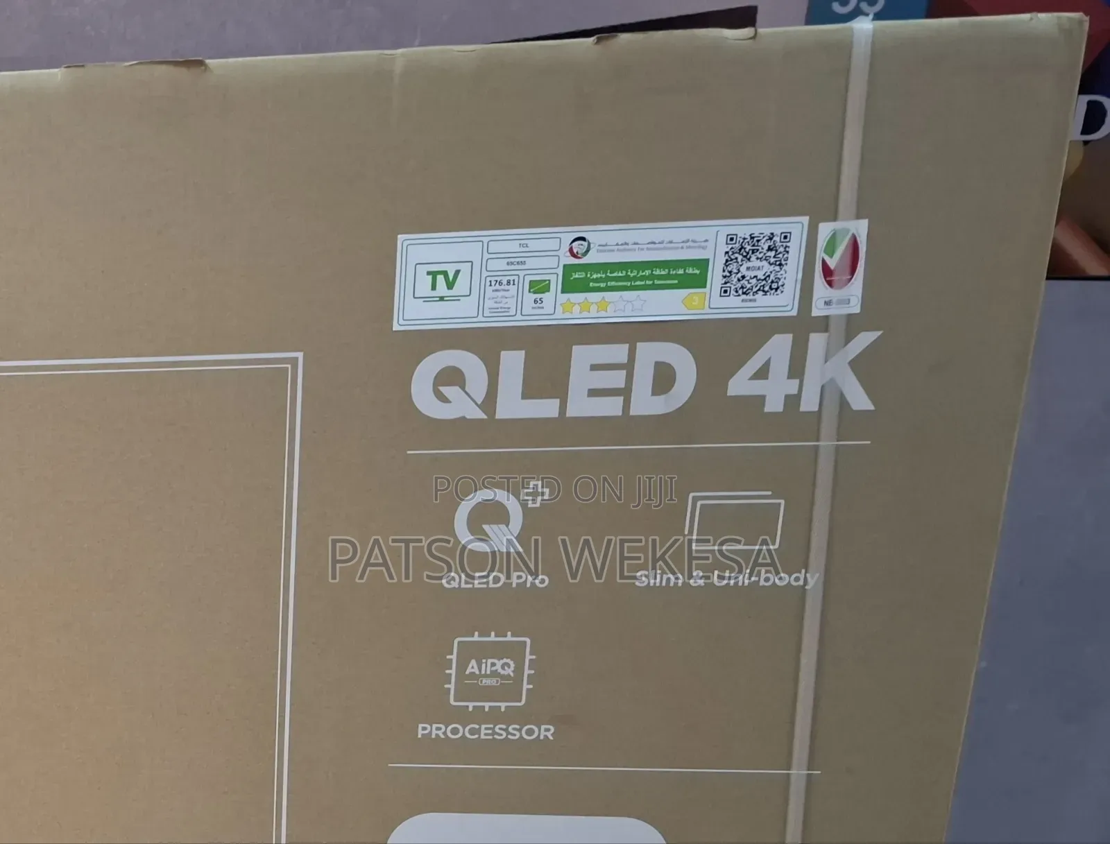 Tcl 85 Inch C655 (New 2024) Qled Pro Smart Google Tv –