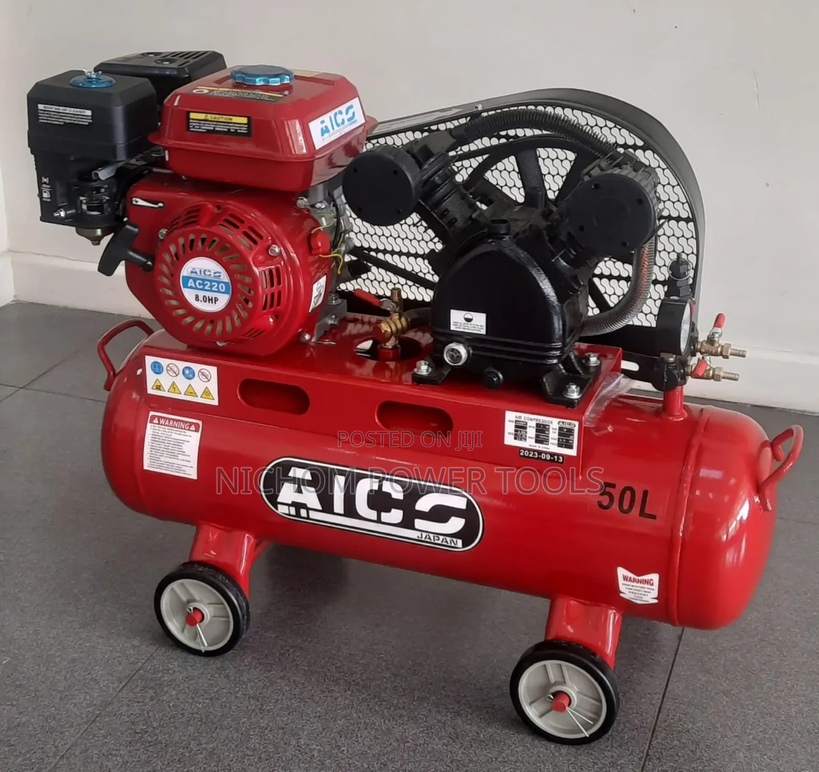 Quality Aico Engine Driven 50ltrs Air Compressor