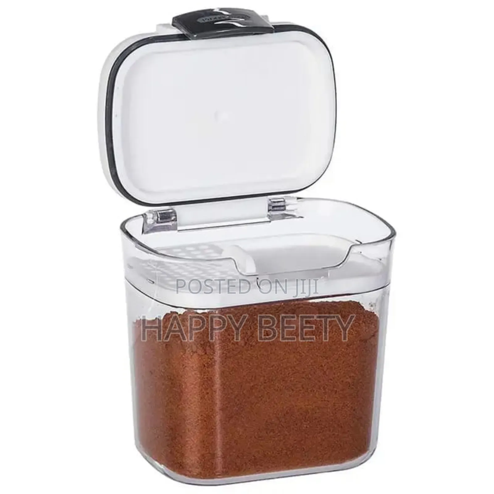 4pcs Airtight Storage Containers With Spoons
