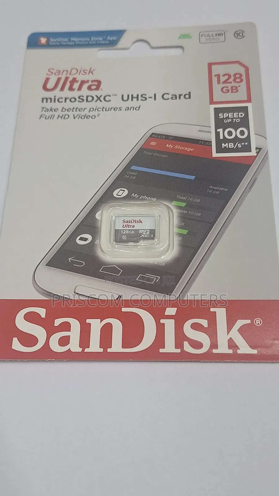 128gb Sandisk Memory Card