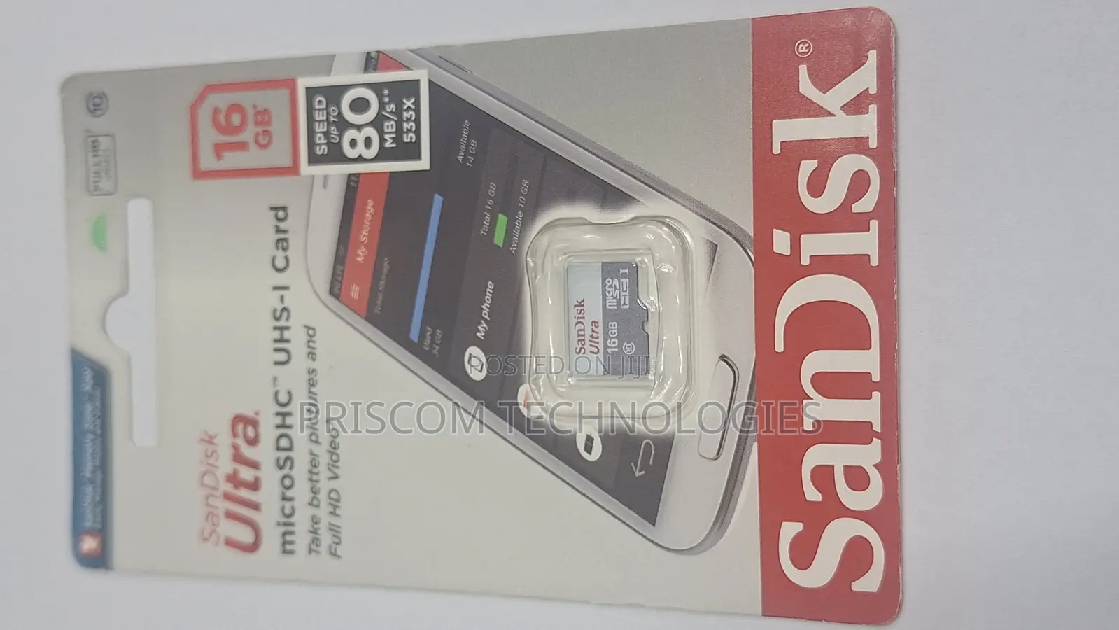 16gb Sandisk Memory Card