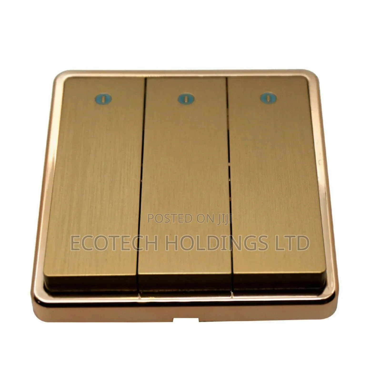 Executive 3 Gang 2 Way Switches(Gold)Ngy8
