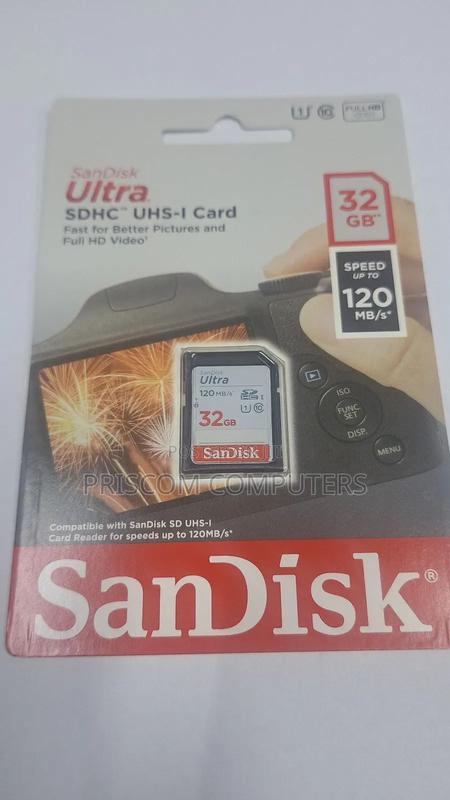 32gb Sandisk Ultra SDHC Memory Card