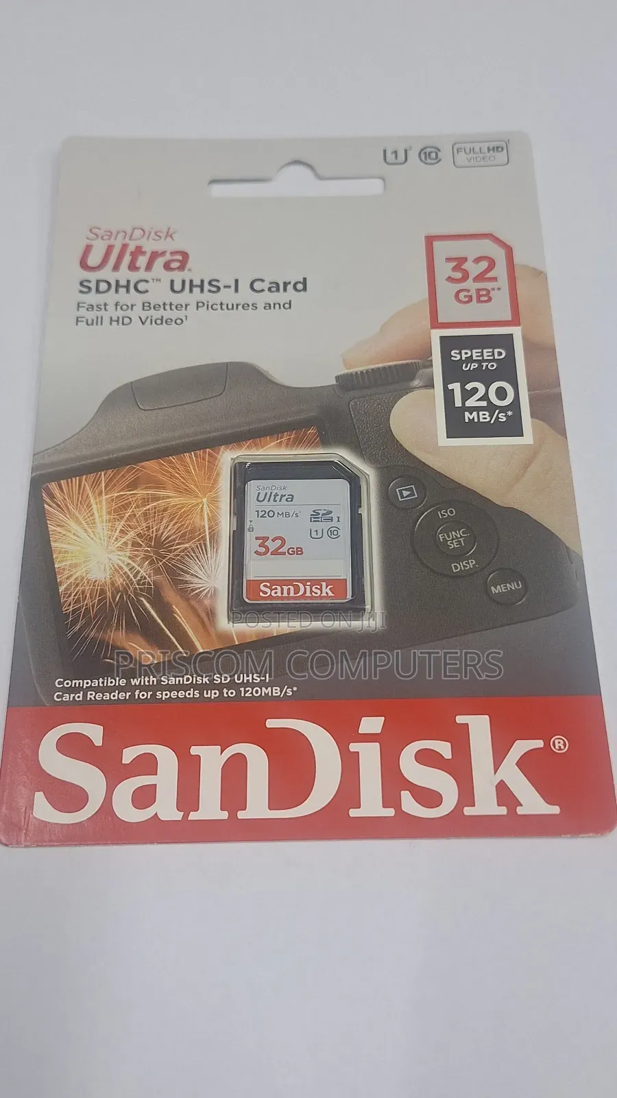 32gb Sandisk Ultra SDHC Memory Card
