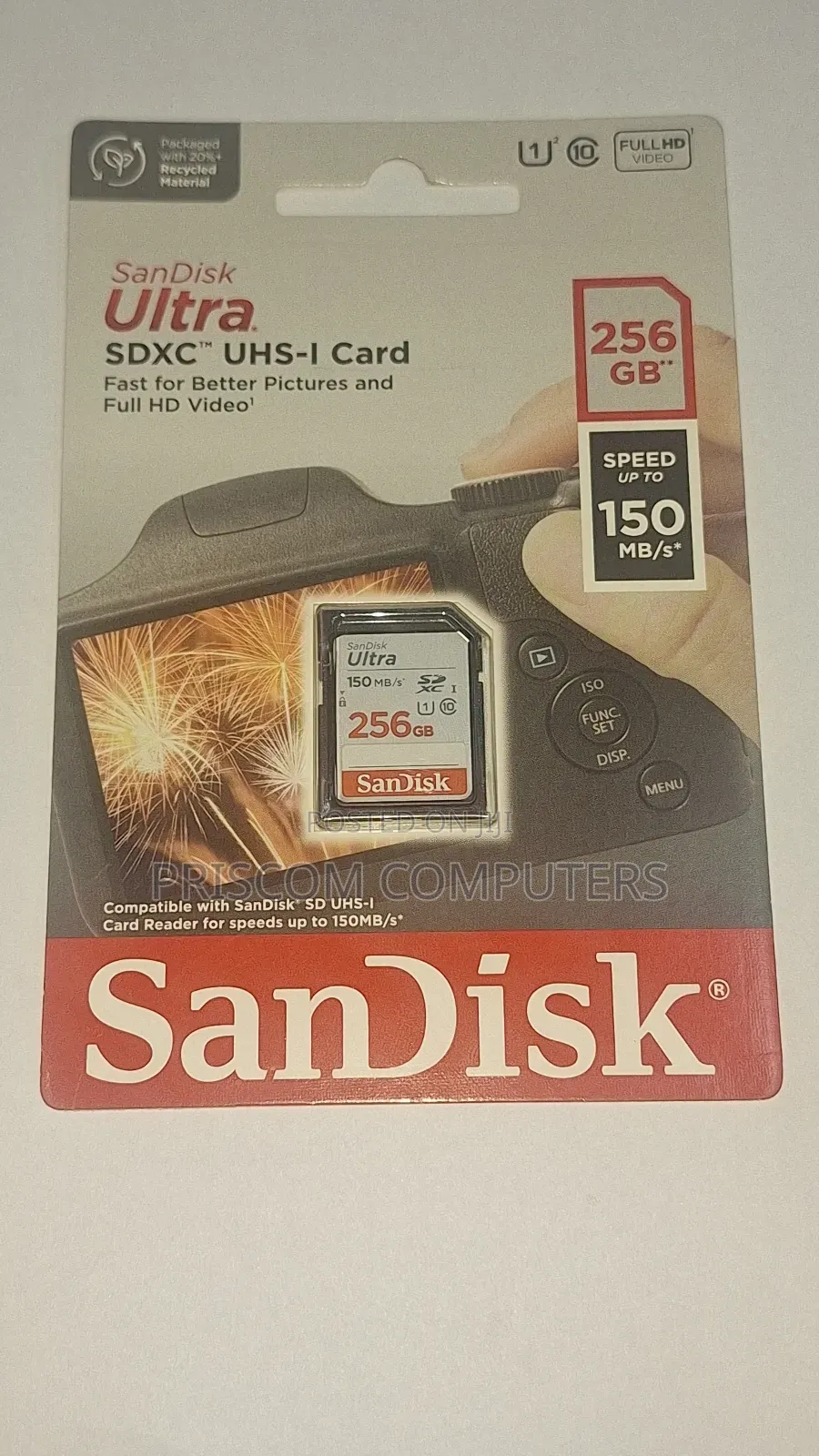 256gb Sandisk Ultra SDXC Memory Card