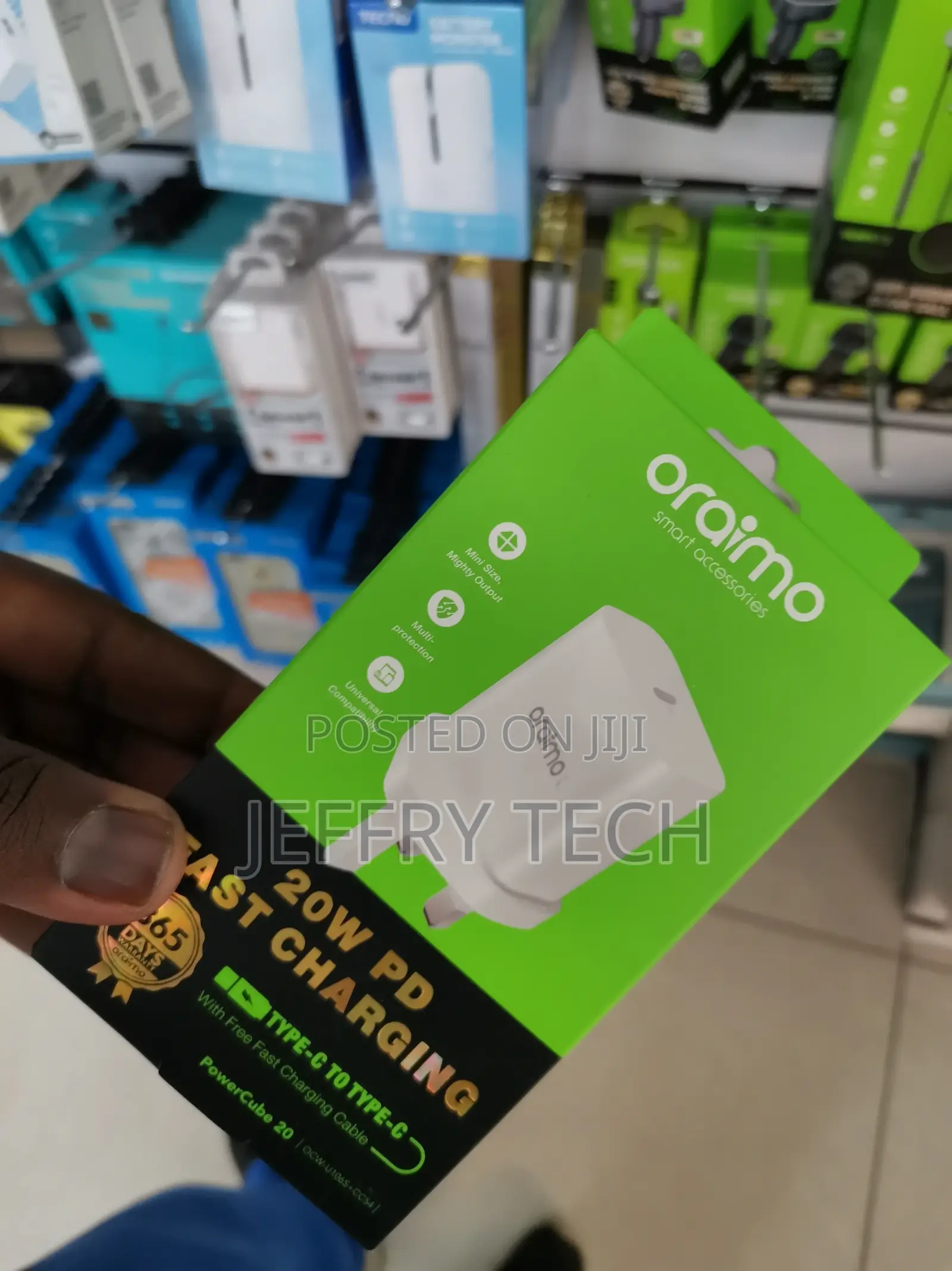 Oraimo Powercube 20 20W Wall Charger Kit