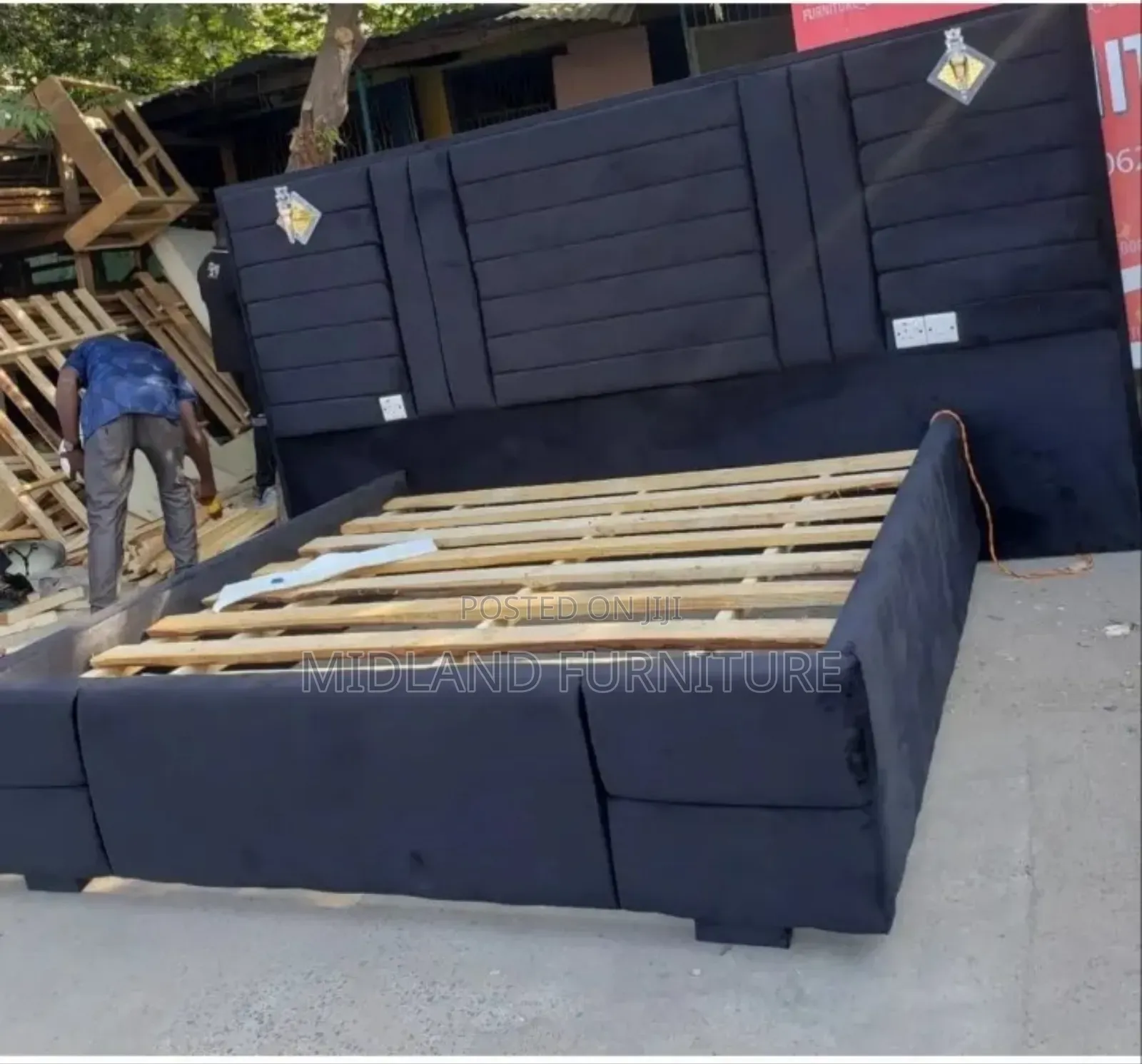 6 By6 Fabric Bed