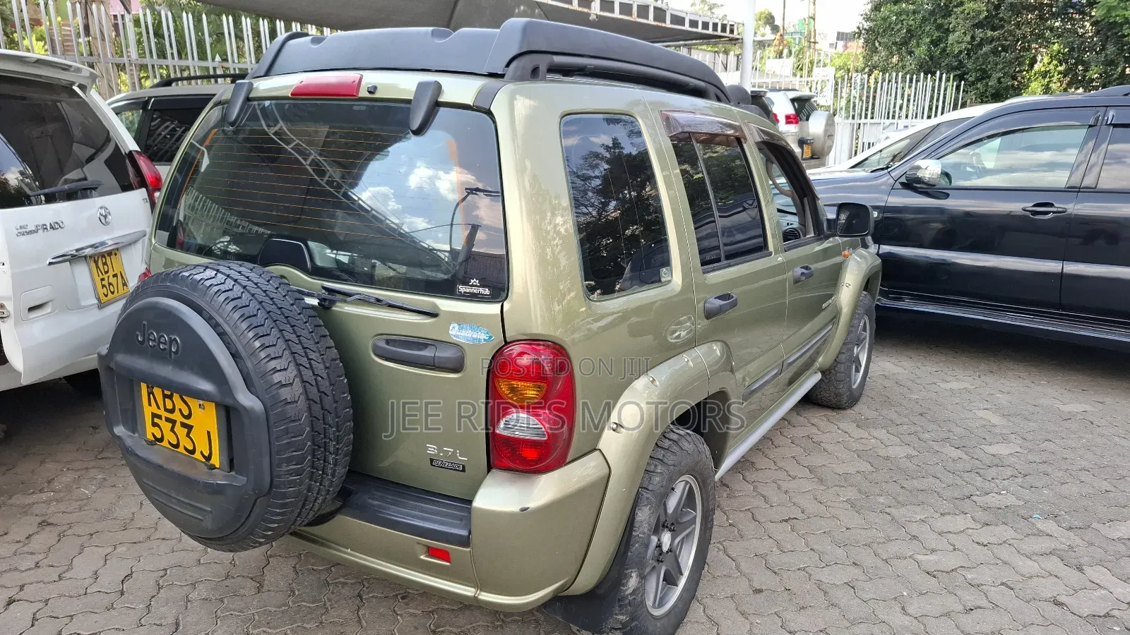 Jeep Cherokee Limited 3.7 2005 Green