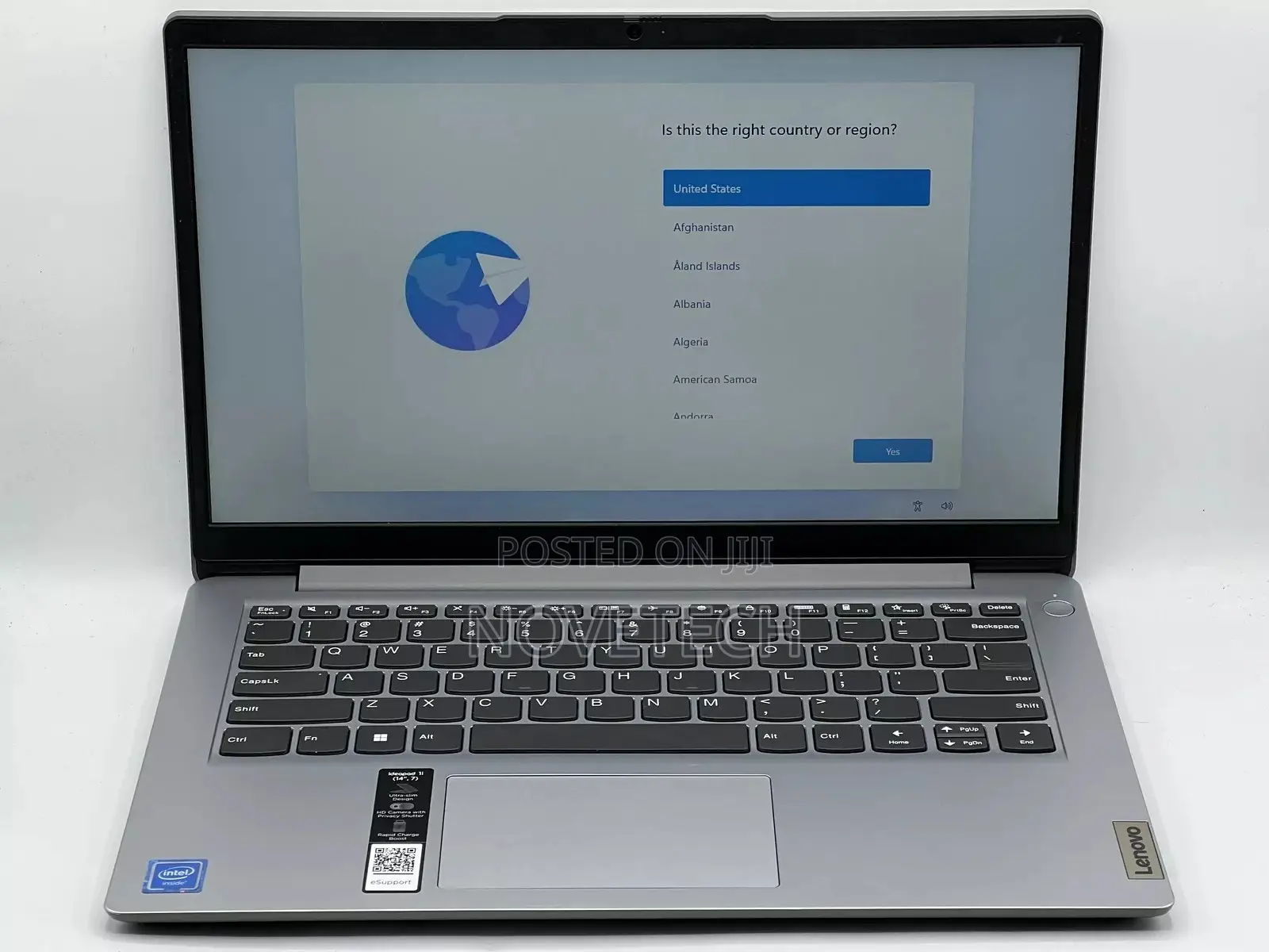 New Laptop Lenovo IdeaPad 1 8GB Intel Celeron SSD 256GB