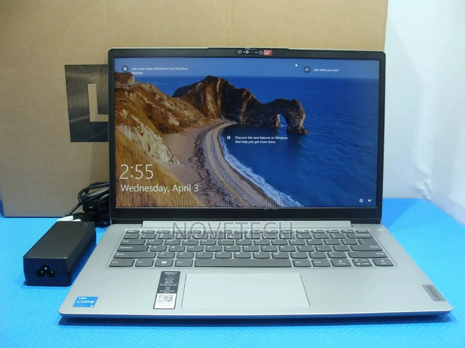 New Laptop Lenovo IdeaPad 1 4GB Intel Core I3 SSD 256GB