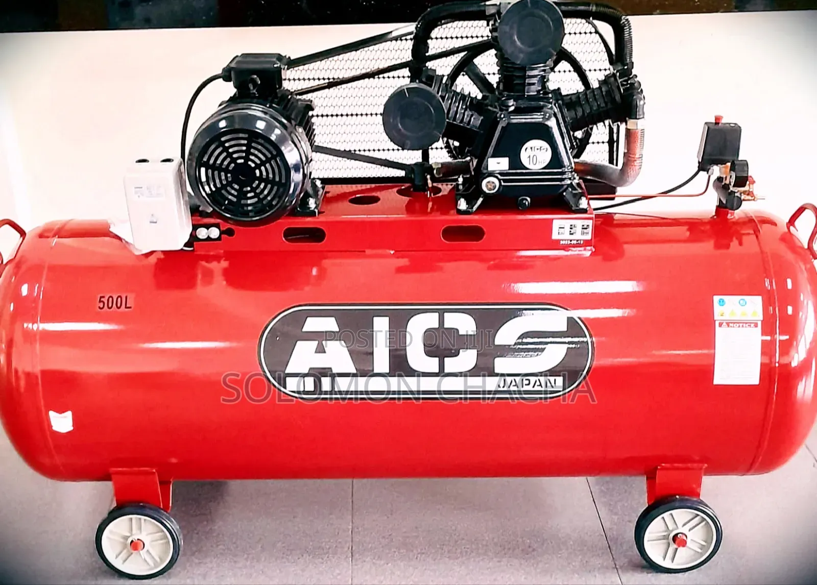 Aico Japan Three Piston 500 LITRES THREE PHASE 10HP Motor