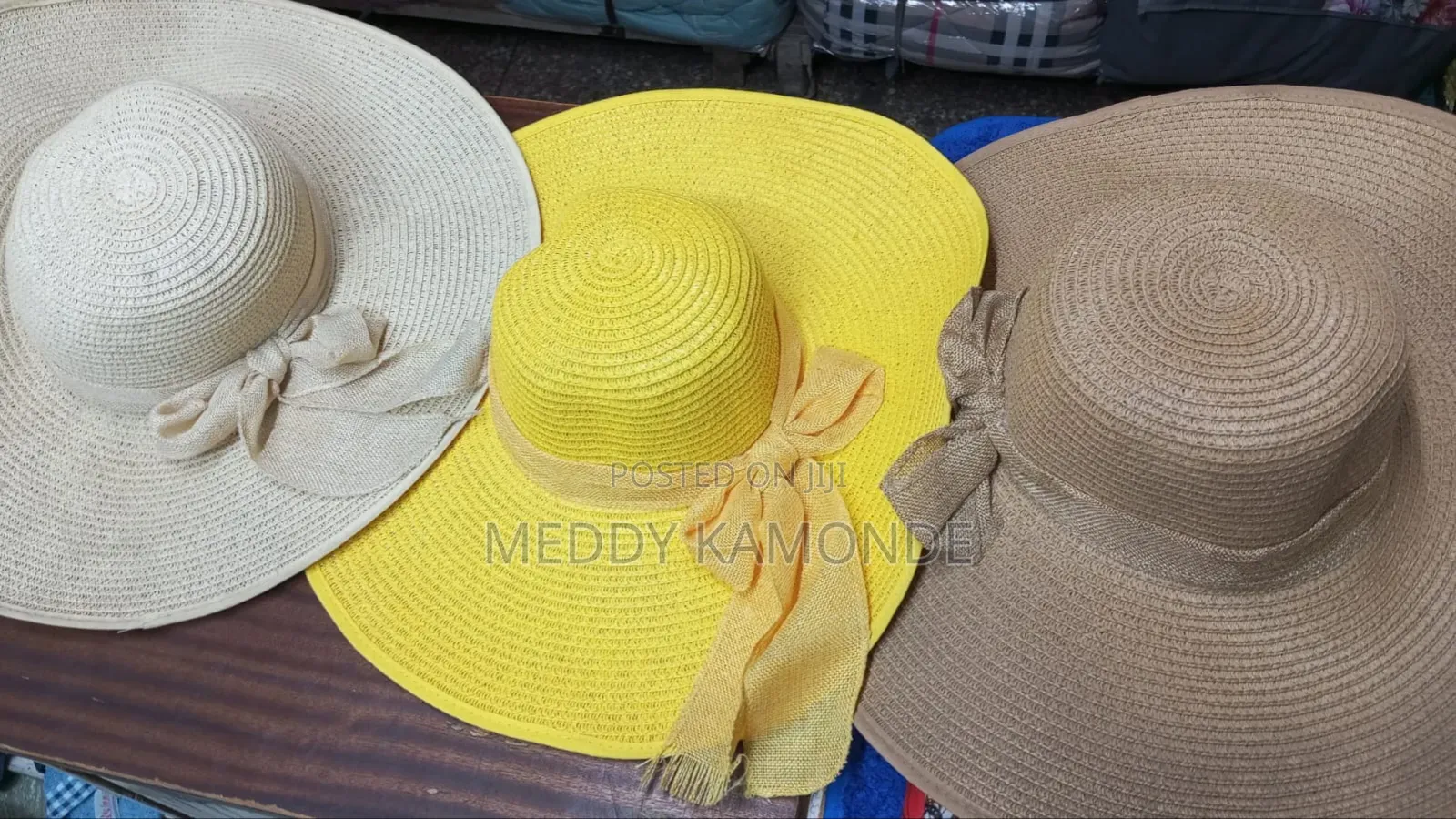 Sunny/Beach Hats Beige/Yellow/White